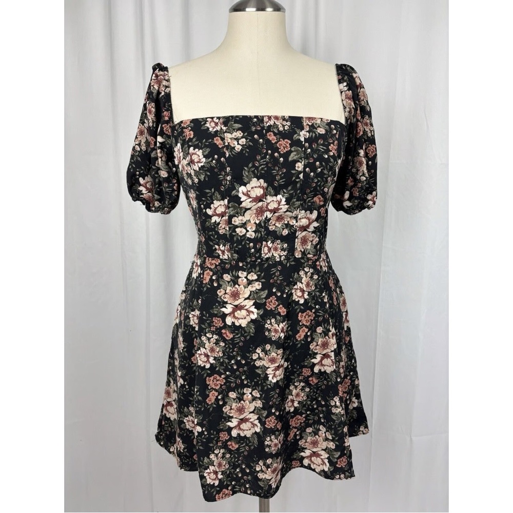 Abercrombie square neck corset dress